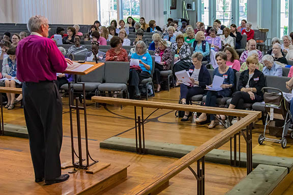 Bishop Lawrence speaks to women