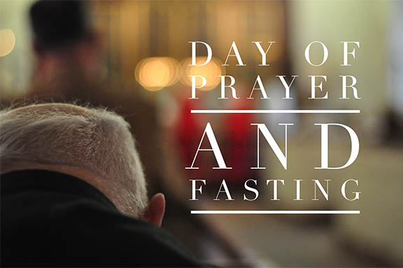 Day of Prayer and fasting, man praying