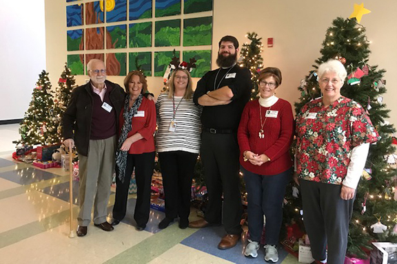 St. Timothy’s Shares Christmas Spirit and Backpacks with North Charleston Elementary