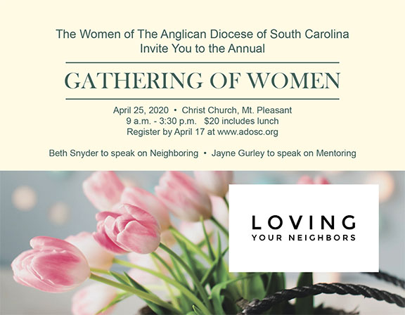 Annual Gathering of Women Poster