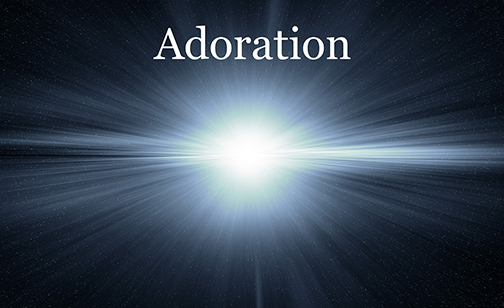 light burst & adoration