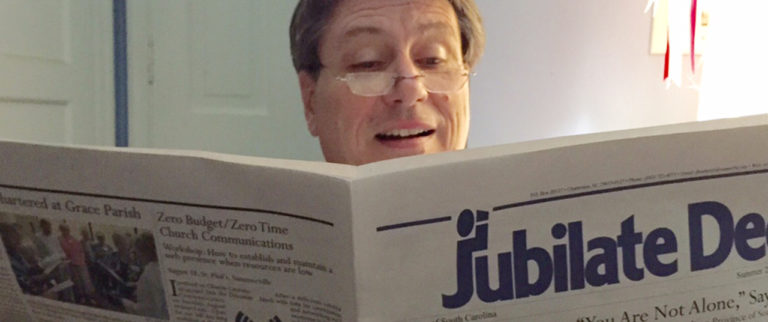 Bill McRee reading Jubilate Deo