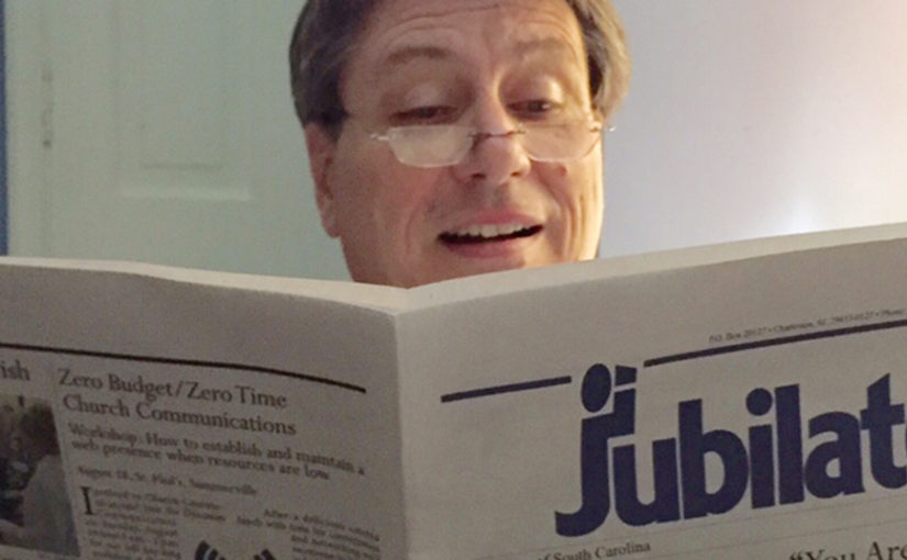 Bill McRee reading Jubilate Deo