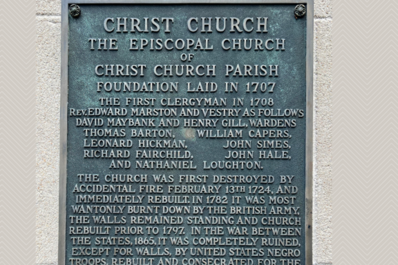 Christ Church Plaque