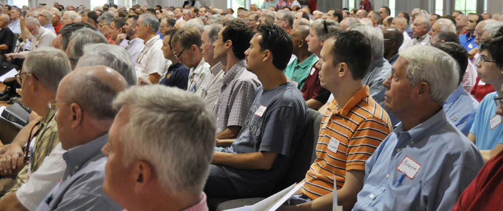 Men at Men's Summit
