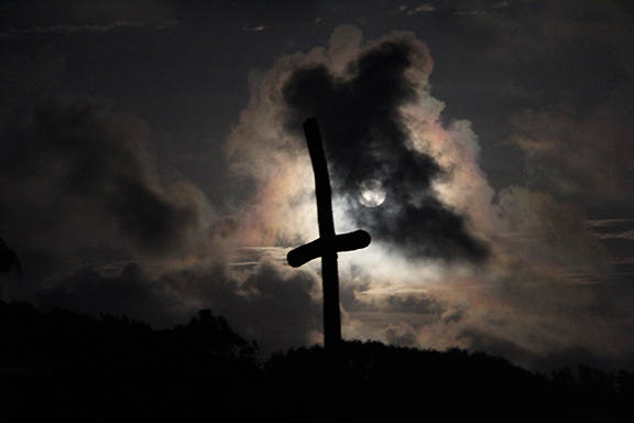 Cross and Moon, St. Christopher ©Joy Hunter