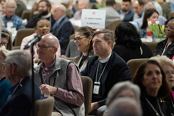 Clergy and Delegates during Convention