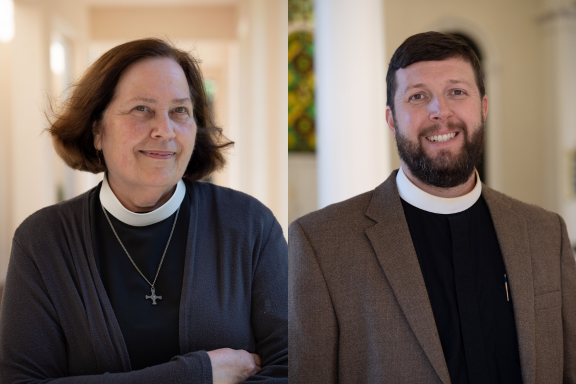The Rev. Dr. Sandi Kerner and the Rev. Newman Lawrence