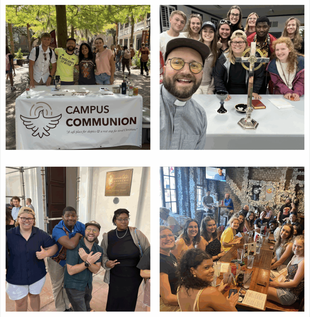 four campus communion images