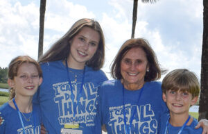 Wanda Delorge with familiy