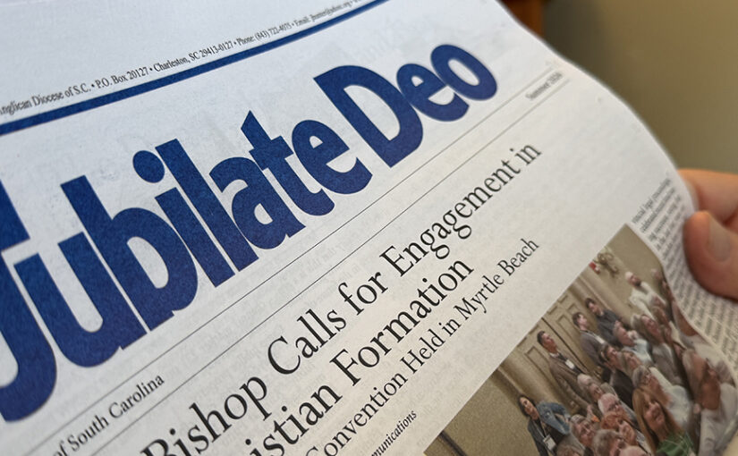 Jubilate Deo in hand